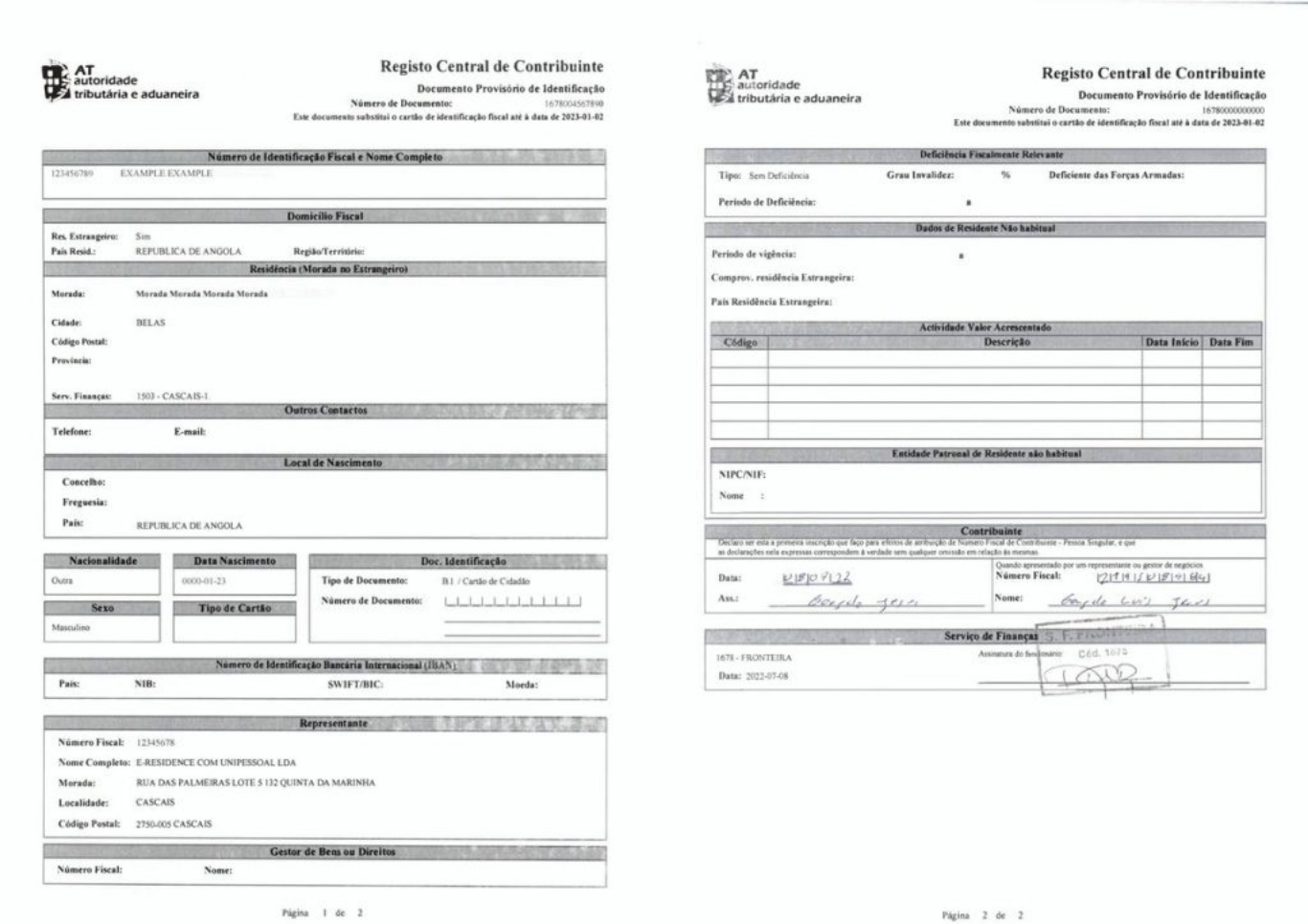 NIF Application Process